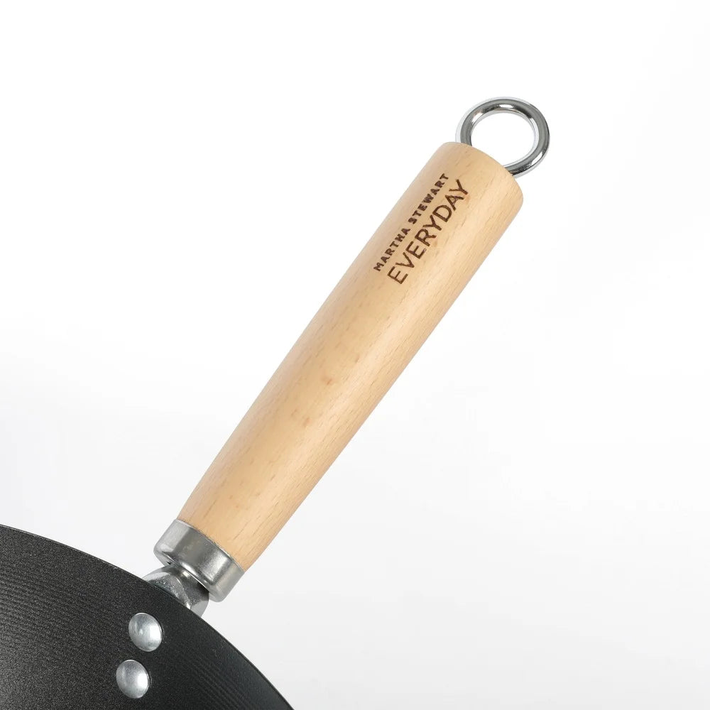 Nonstick 14 inch Carbon Steel Wok