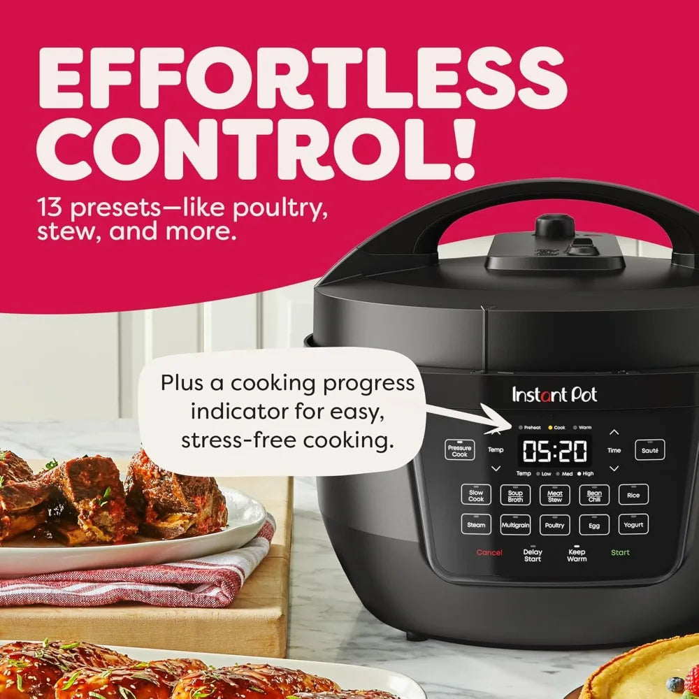 4Qt Mini Instant Pot 7-in-1 Multi-Pressure Cooker for Rice, Yogurt and more