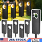 Solar Pathway Outdoor Lights Waterproof Bright Moon Auto On/Off