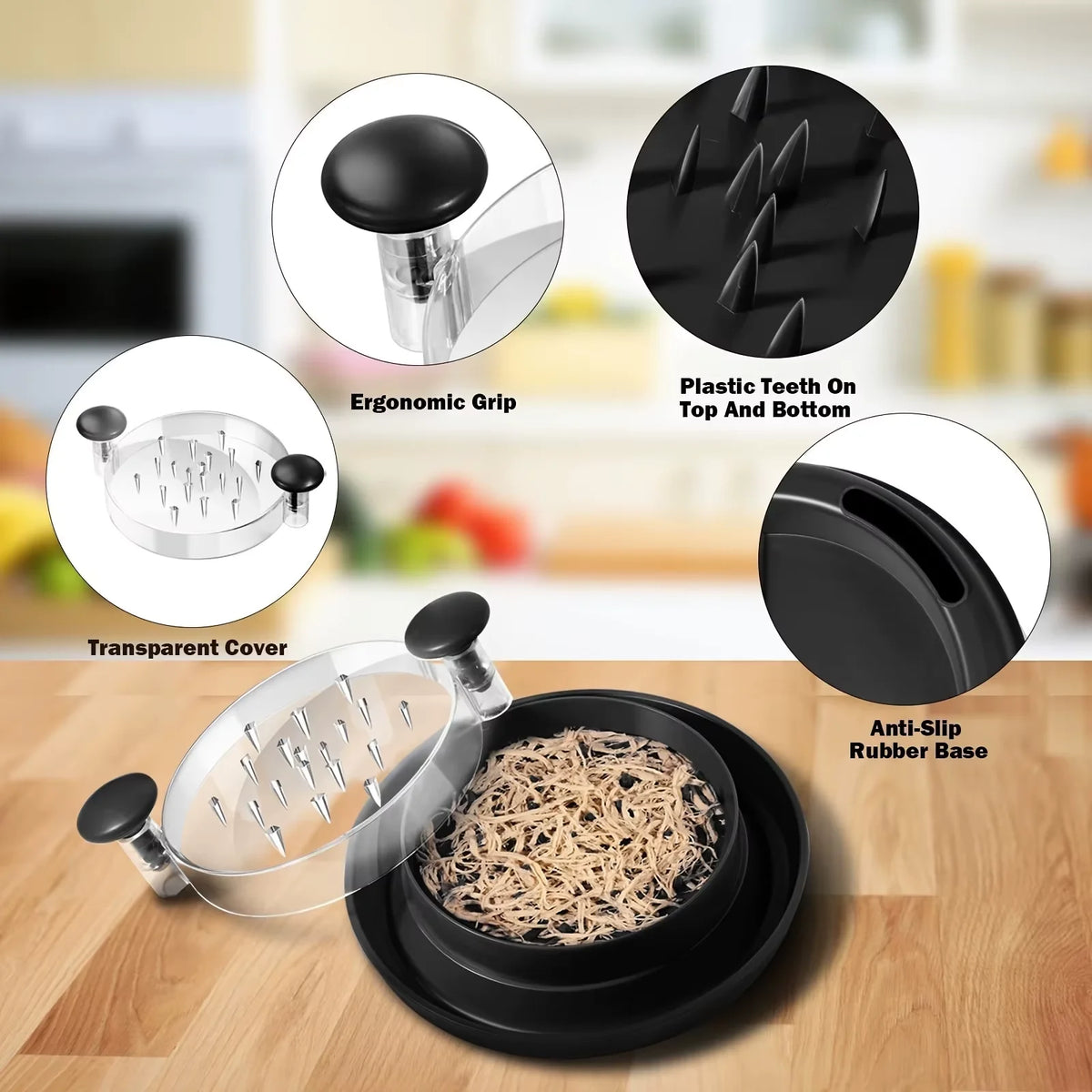 Multi-Functional Chicken Breast Shredder