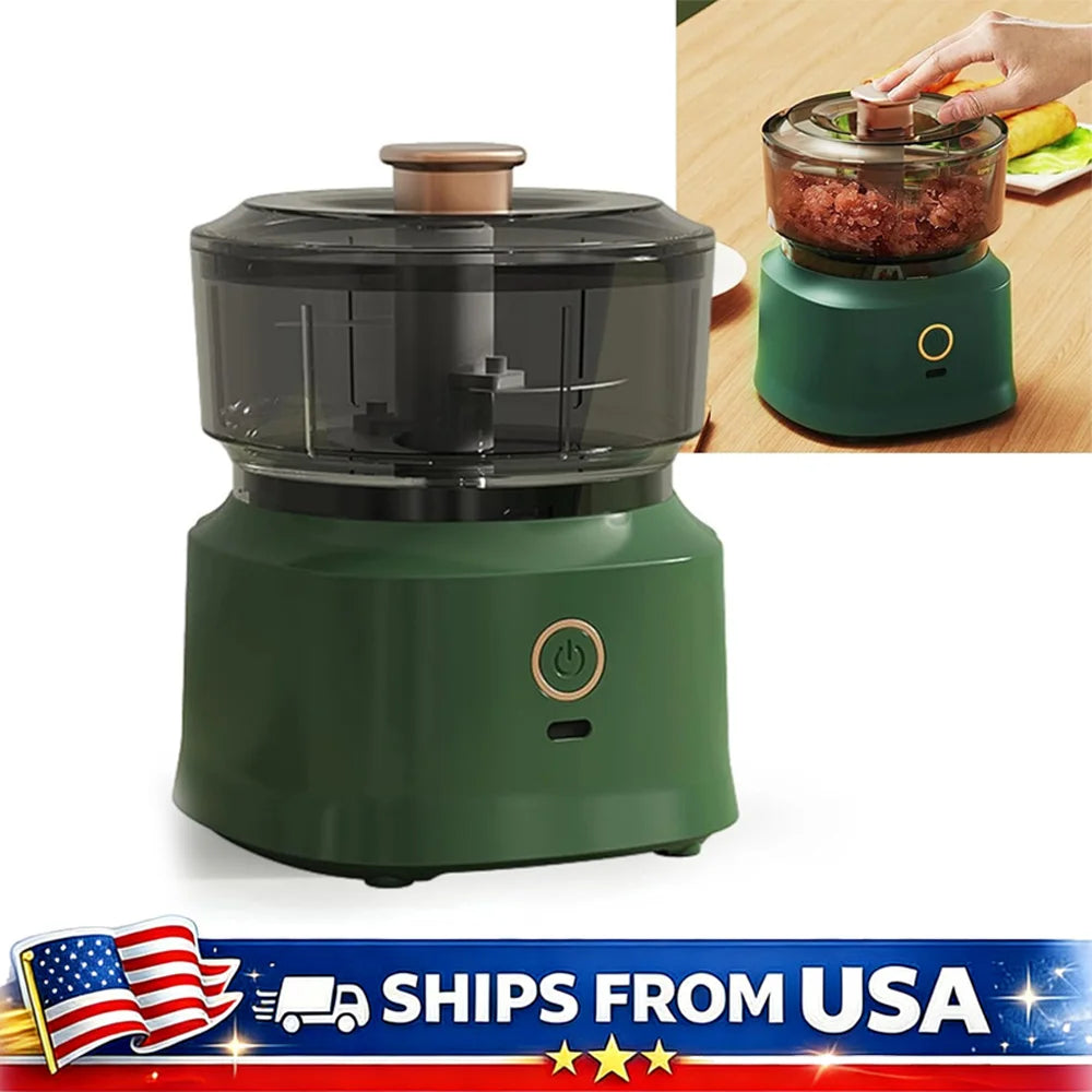 Electric Mini Food Chopper ,USB Rechargeable
