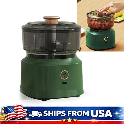 Electric Mini Food Chopper ,USB Rechargeable