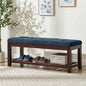 44" Bed Bench,Upholstered Linen for Living Room, or Hallway