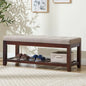44" Bed Bench,Upholstered Linen for Living Room, or Hallway