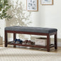 44" Bed Bench,Upholstered Linen for Living Room, or Hallway