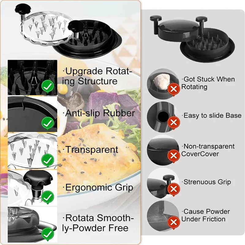 Multi-Functional Chicken Breast Shredder