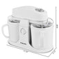 ce Cream Maker & Popsicle Maker, Dual-Cup Design