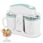ce Cream Maker & Popsicle Maker, Dual-Cup Design