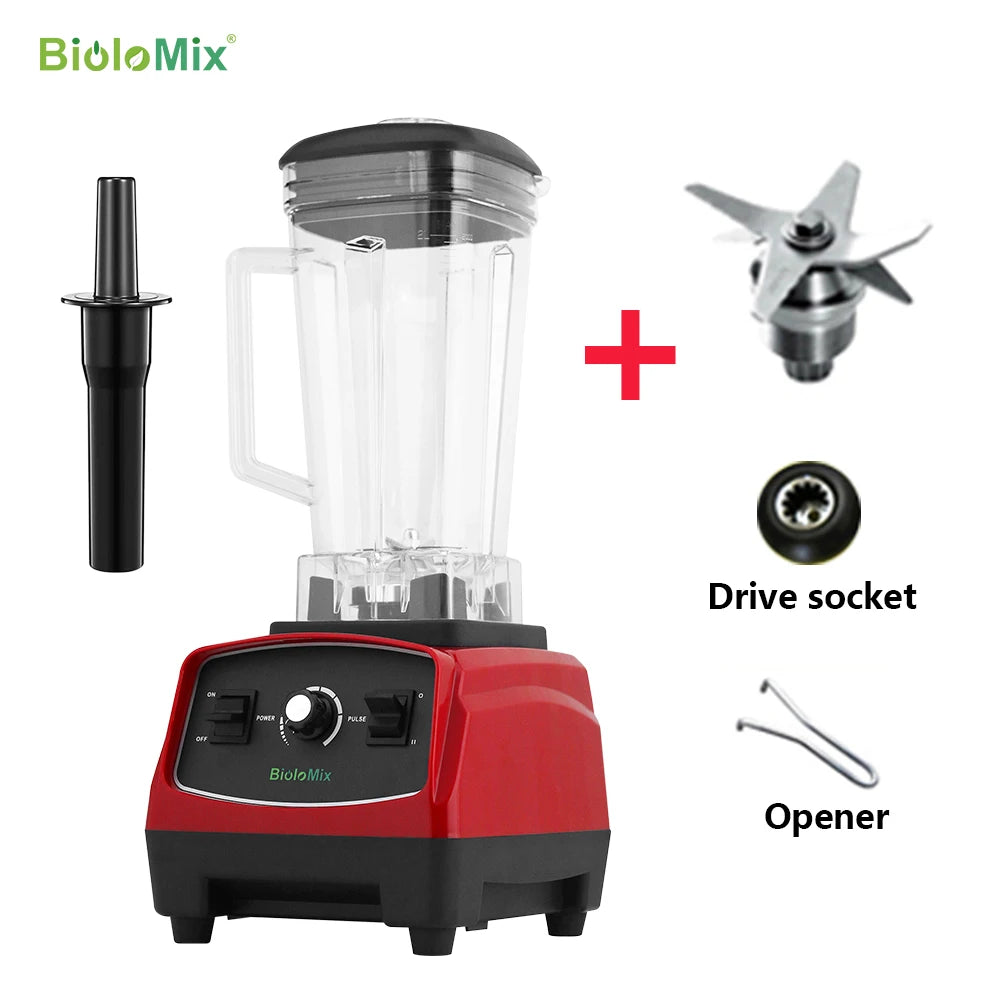 BPA Free 3HP 2200W Heavy Duty Grade Blender, Mixer, Juicer -  High Power Food Processor