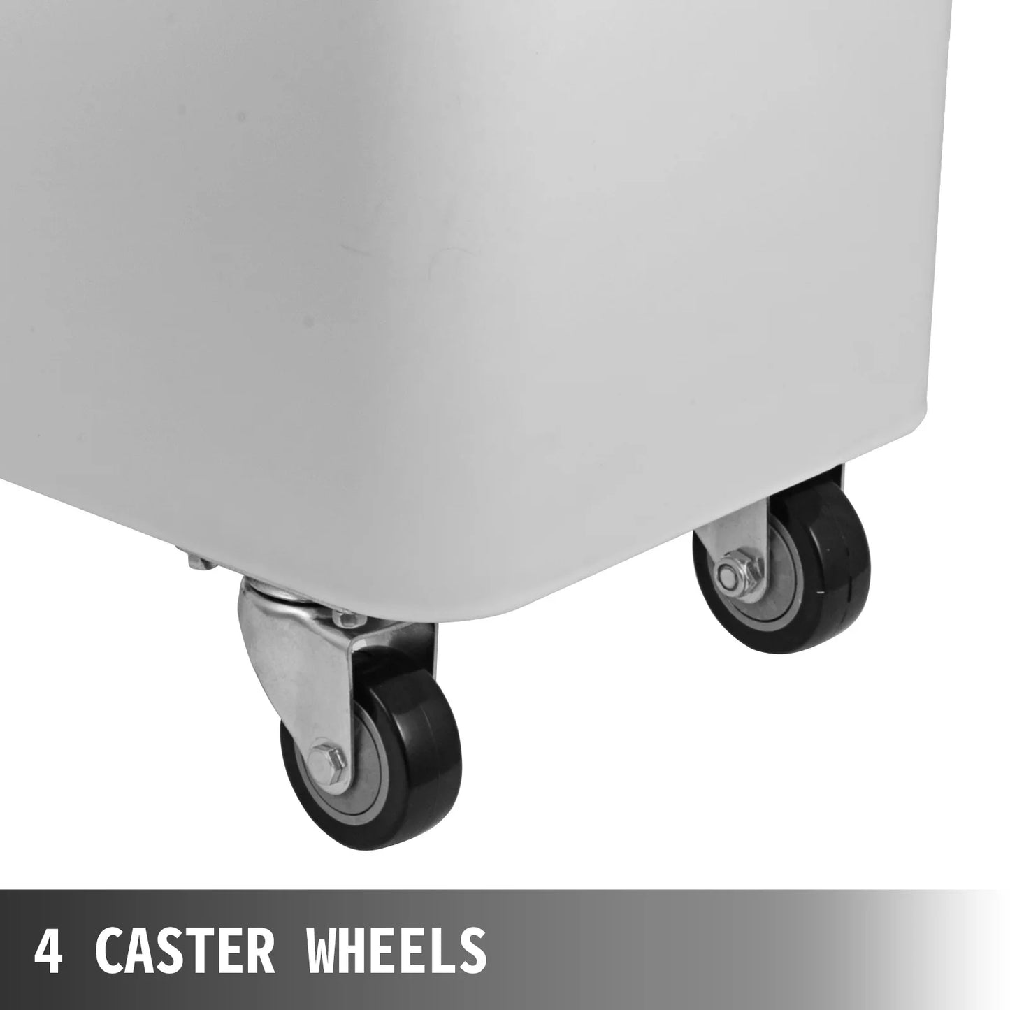 6.6Gal-21Gal Kitchen Ingredient Storage Bin W/ Wheel & Scoop for Commercial or Home