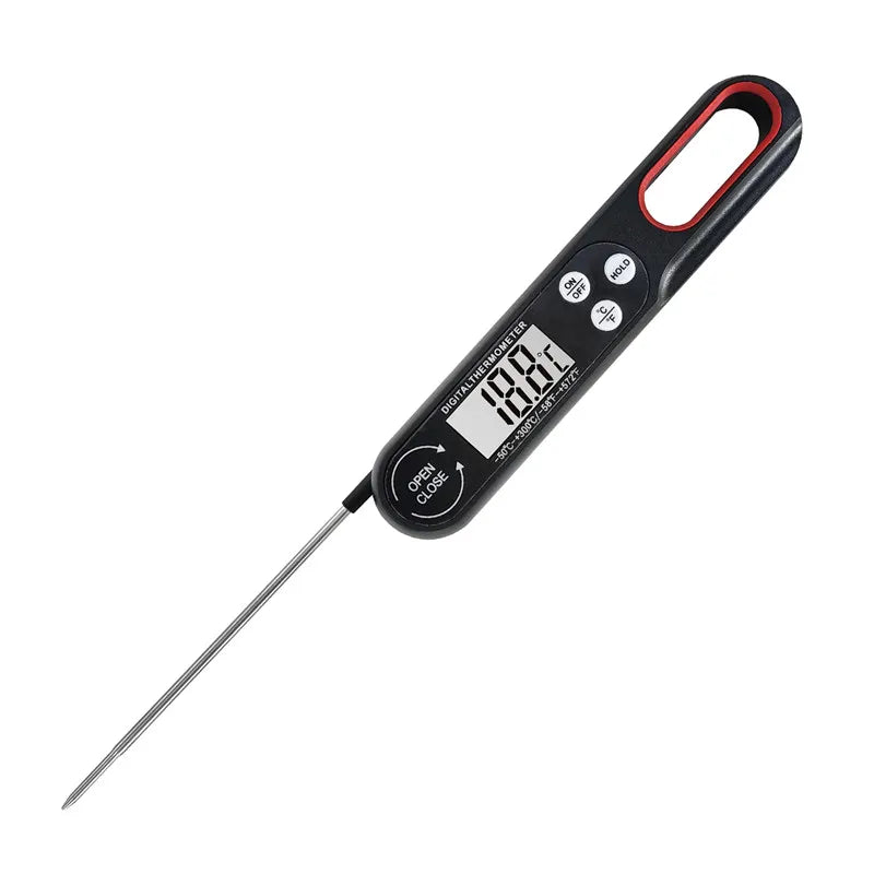 Digital Meat Thermometer, BBQ Probe for Water, Milk, Oil, Liquid, Oven, Temperaure Sensor Meter Thermocouple