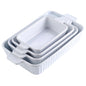 4-Piece Baking Dish Set with Ceramic Handle -Ideal for Lasagne/Pie/Casserole/Tapas(9"/11"/12"/13.3")