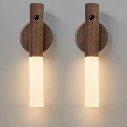 Portable LED Sensor Night Light, Usb Power Charging Indoor Wall Lamp for Living Room Stairs Porch