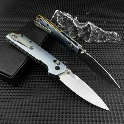 Lightweight Camping Folding Knife, Premium 440C Blade with Carbon Fiber Handle, Versatile Outdoor Gear