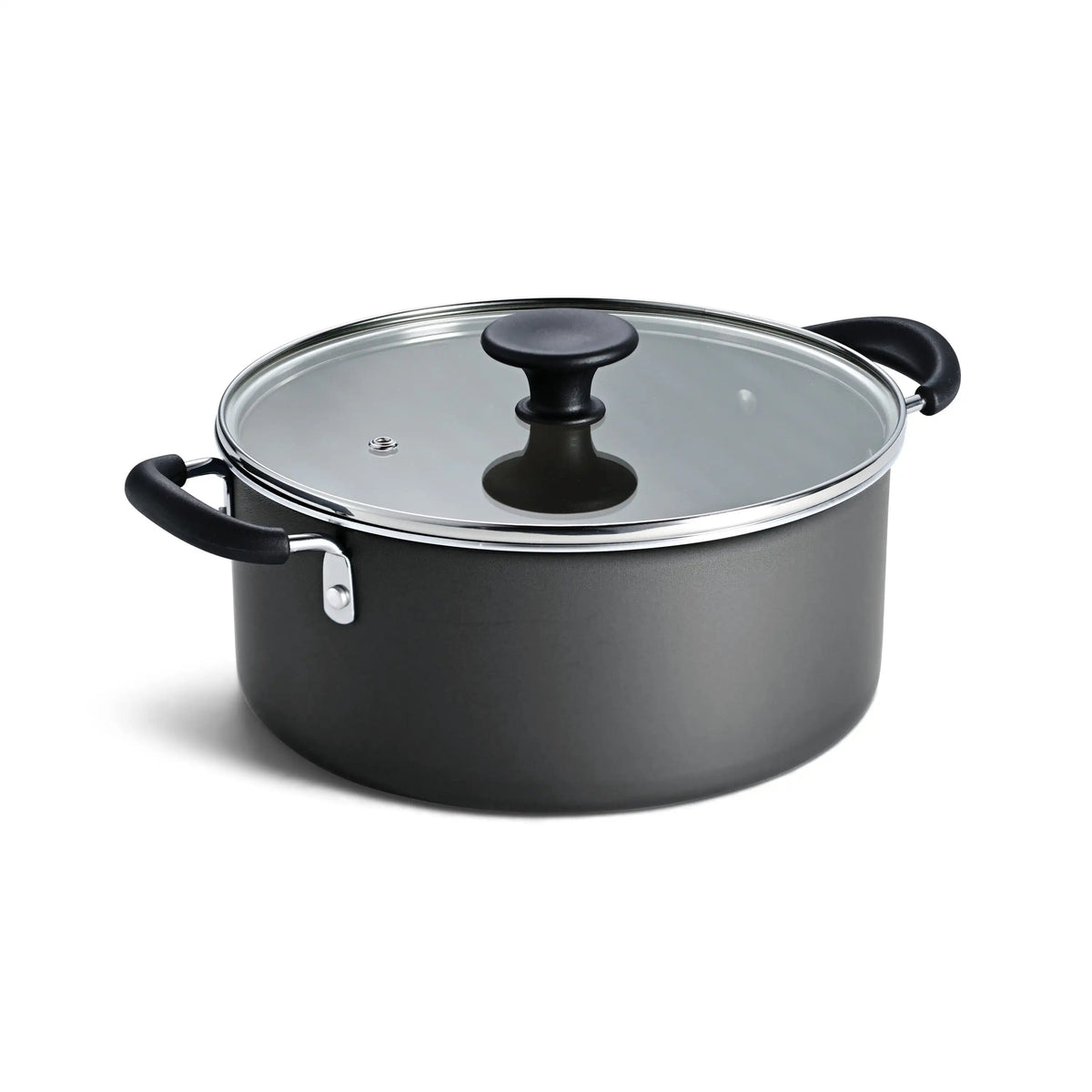 18-Piece Nonstick Cookware Set, Asphalt