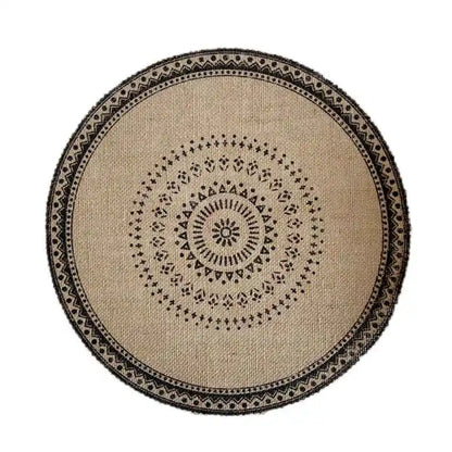 Handmade Cotton Woven Placemats with Boho Rustic Theme with Modern Farmhouse Fringe for Kitchen Dining Table