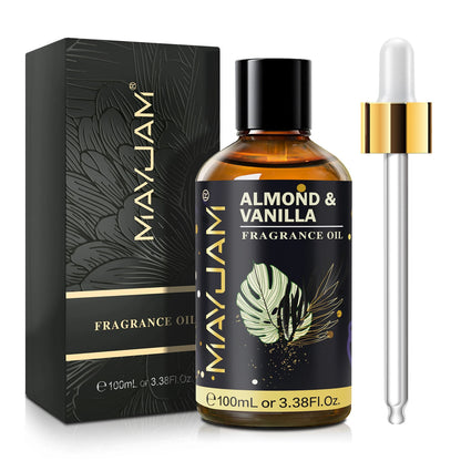 100ml Fragrance Oil, Coconut & Vanilla White Musk Sea Breeze Baby Powder Dragons Blood Sweet Tobacco Freesia for Aromatherapy Diffuser Humidifier Burner, Strawberry Watermelon Cherry Coconut Cranberry