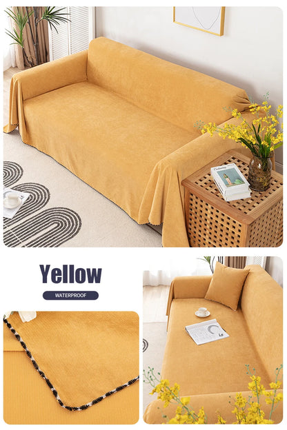 Waterproof Sofa Blanket, Durable Fabric Dust-proof Anti-scratch