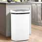 13 Gallon/50 L Kitchen Trash Can with Touch-Free Lid