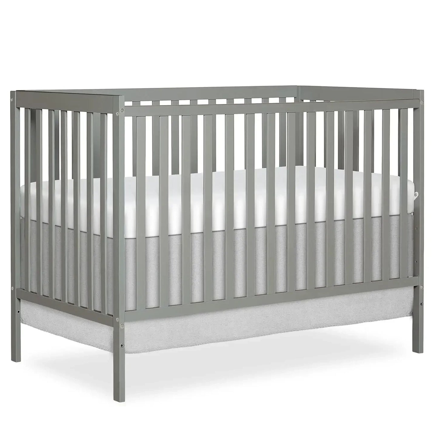 5-in-1 Convertible Full-Size Baby Crib with Toddler, Day & Full Bed