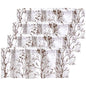Branch Printed Curtain Valance, 18 Inches long