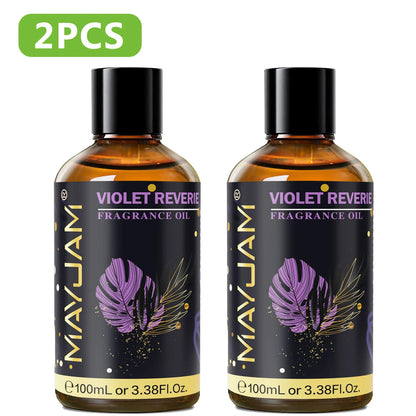 100ml Fragrance Oil, Coconut & Vanilla White Musk Sea Breeze Baby Powder Dragons Blood Sweet Tobacco Freesia for Aromatherapy Diffuser Humidifier Burner, Strawberry Watermelon Cherry Coconut Cranberry
