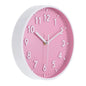 8 Inch 3D Quartz Wall Clock , Battery Operated Silent Non-Ticking