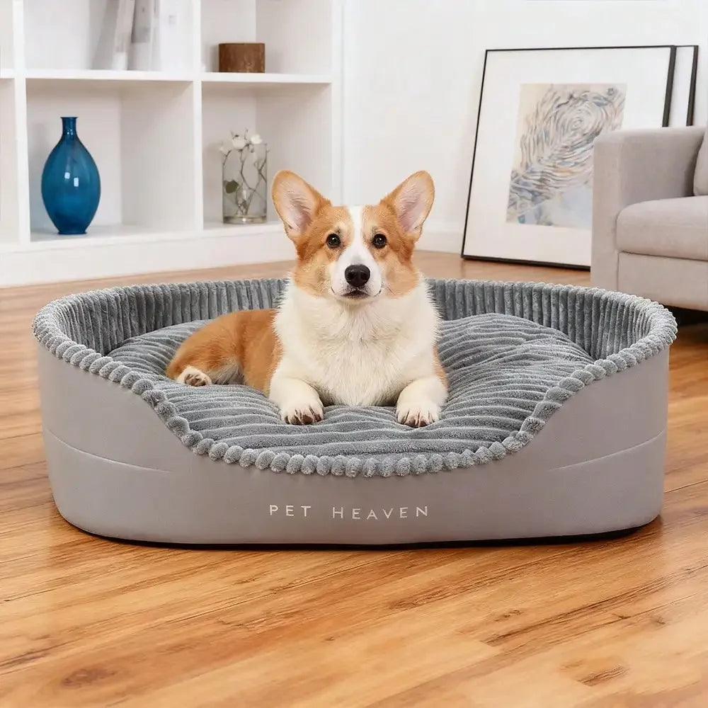 Machine-Washable Soft & Cozy Pet Bed – All-Season Plush Comfort, Indoor Outdoor Use