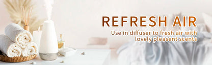 Fragrance Oils Set-Nature Theme | TOP 6 Gift Set Use For Aromatherapy, Diffuser