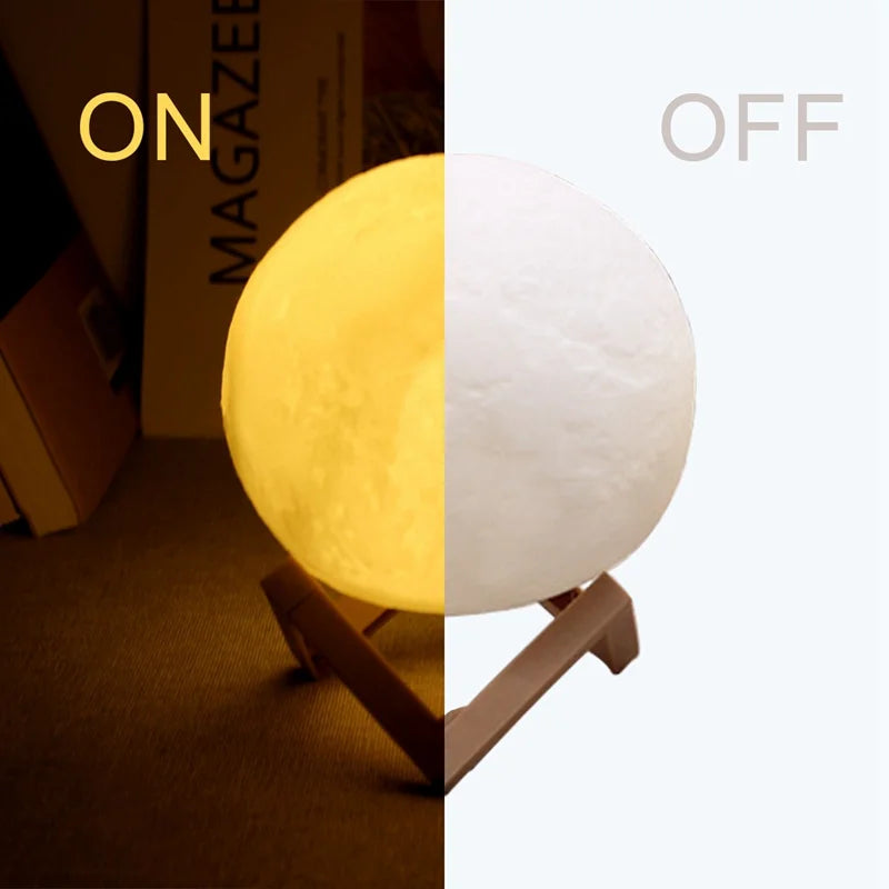 LED Moon Galaxy Light, Moon Night Light