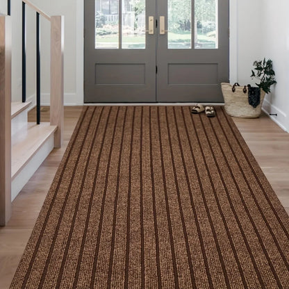 1pc (1800G/Square Meter) Runner with Rubber Backing, Non-Slip, Washable, Indoor And Outdoor