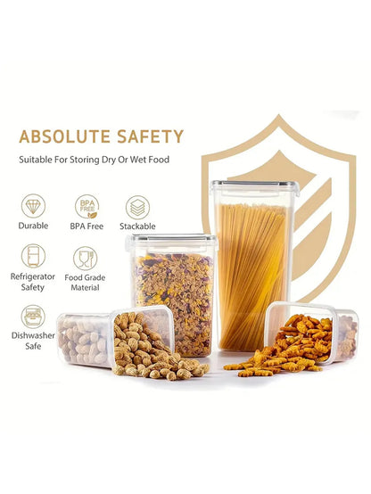 42pcs Sealed food storage containers with lids
