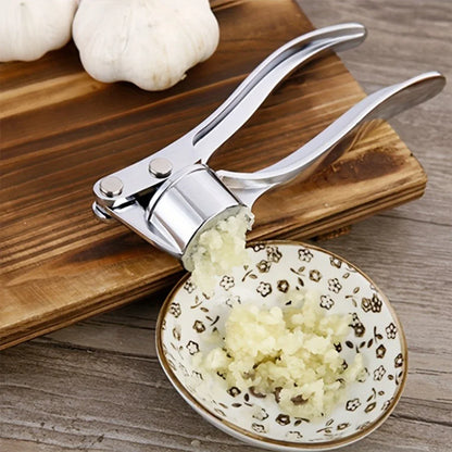 Durable Aluminum Commercial Heavy Duty Garlic Press