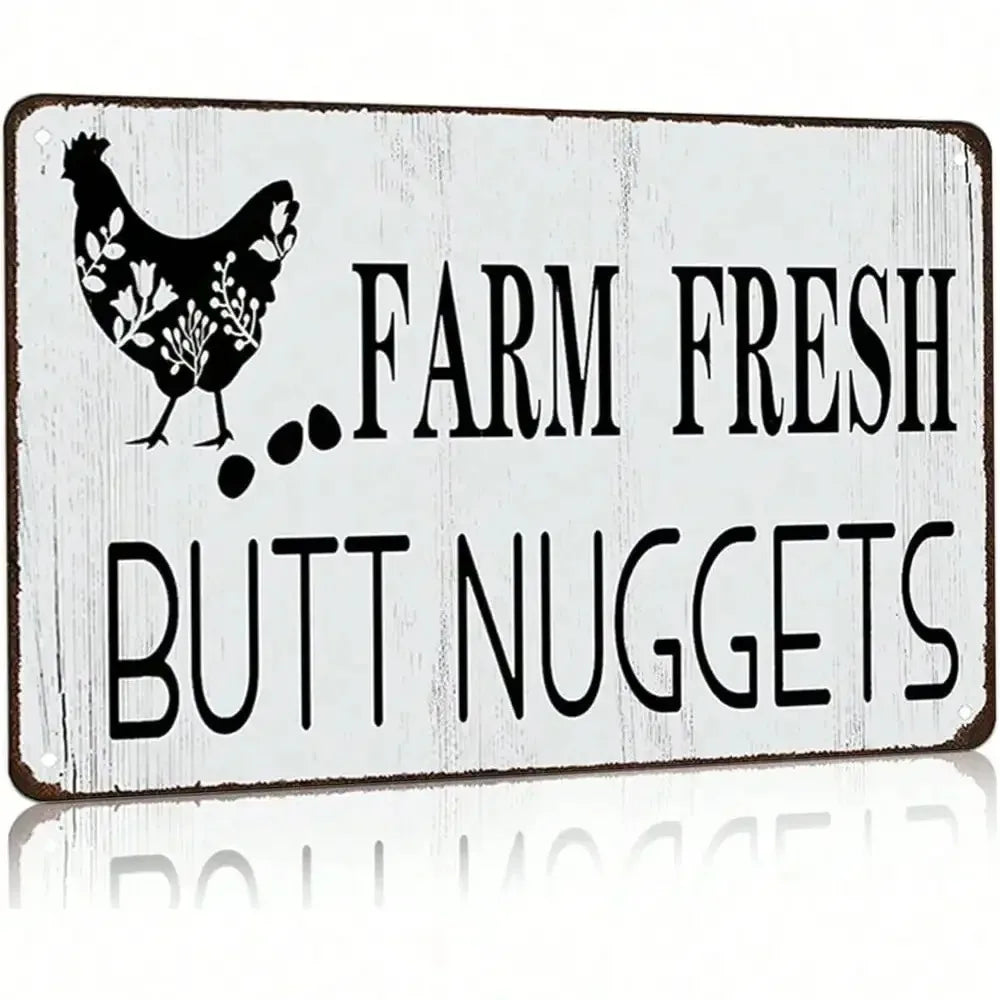 Vintage Metal Tin Sign