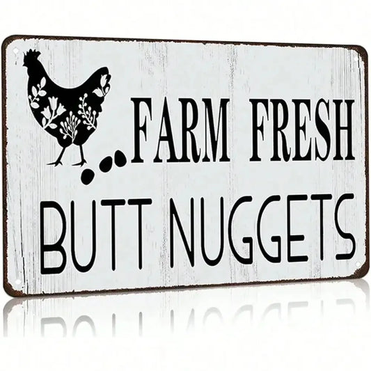 Vintage Metal Tin Sign