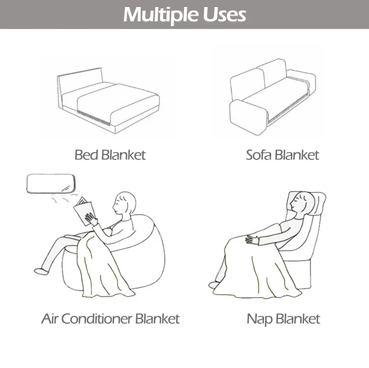 Waterproof Sofa Blanket, Durable Fabric Dust-proof Anti-scratch