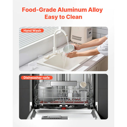 Upright Automatic Ice Cream Maker with Built-in Compressor, 1 Quart No Pre-freezing, Gelato,  Frozen Yogurt