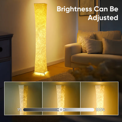 52" Simple Design Light 3000K LED with Tyvek Fabric Shade