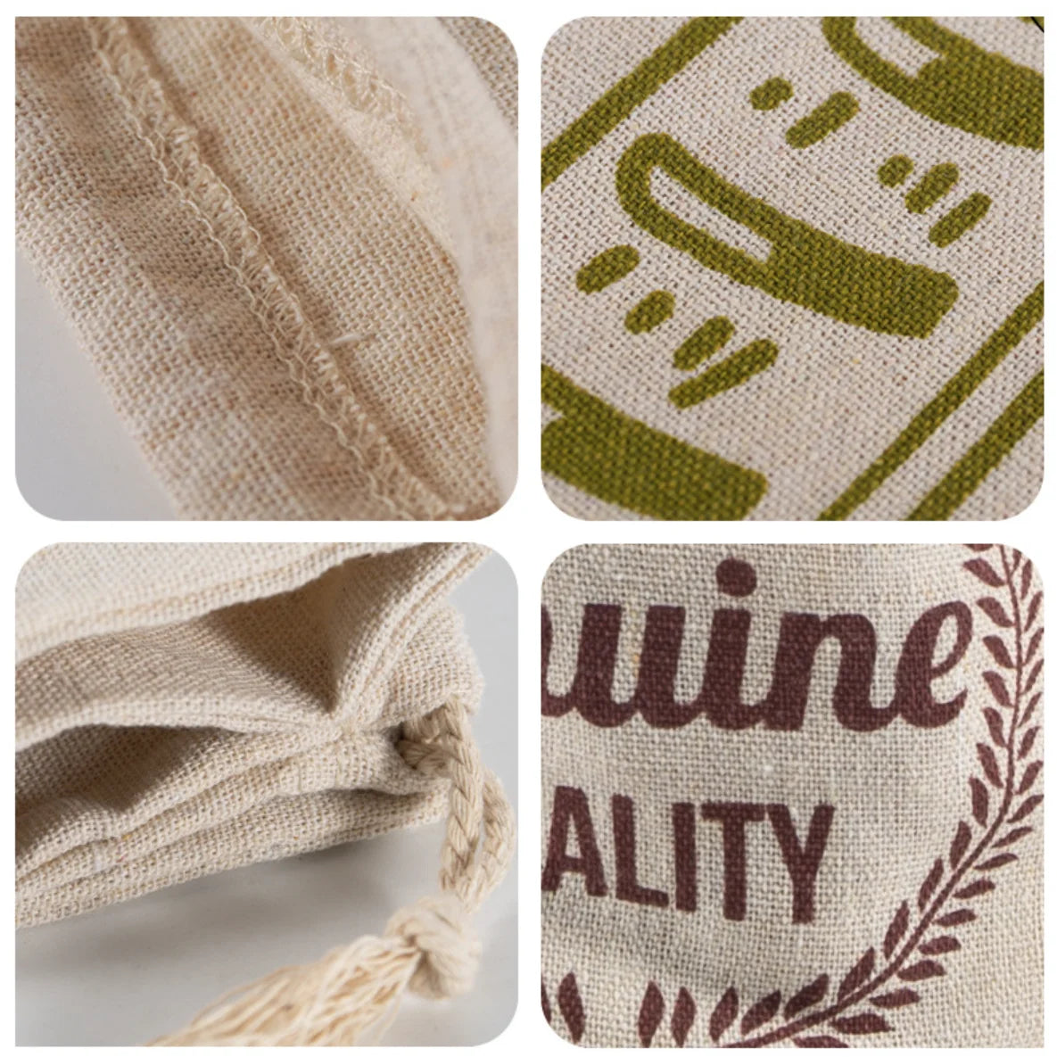 Linen Bread Bags with Drawstring For Loaf, Homemade Artisan Bread Storage,Reusable