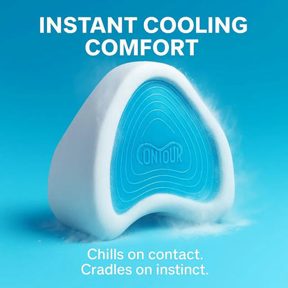 Leg Pillow for Side Sleepers with Cooling Gel Layer for Back Hip Knee Pain Relief