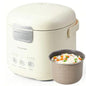 Mini Rice Cooker, 2 Cup Uncooked 4 Cup Cooked, Portable Non-stick for Dorm Office 1-2 Person