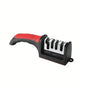 3-Segment Knife Sharpener for Kitchen, Stainless Steel Three-Purpose Sharpening Stone