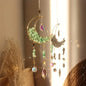 1pc Amethyst Moon Crystal Prism Daylight Catcher