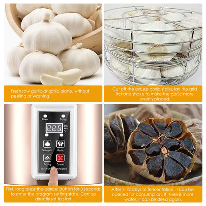 5L Black Garlic Fermenter ,Electric, Smart Automatic Fermentation Machine