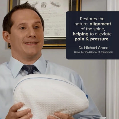Leg Pillow for Side Sleepers with Cooling Gel Layer for Back Hip Knee Pain Relief