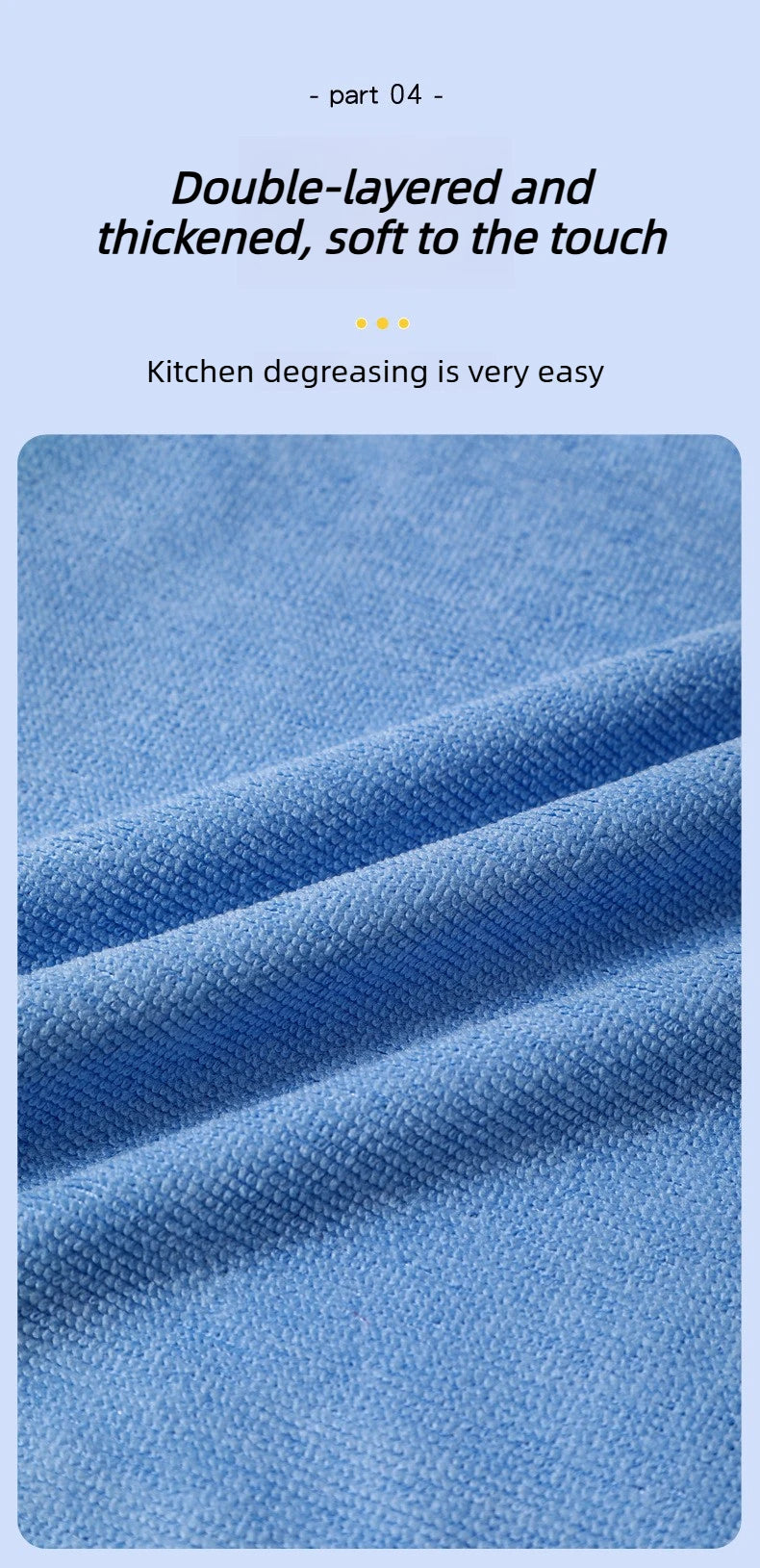Microfiber Cleaning Cloths, Absorbent, Reusable
