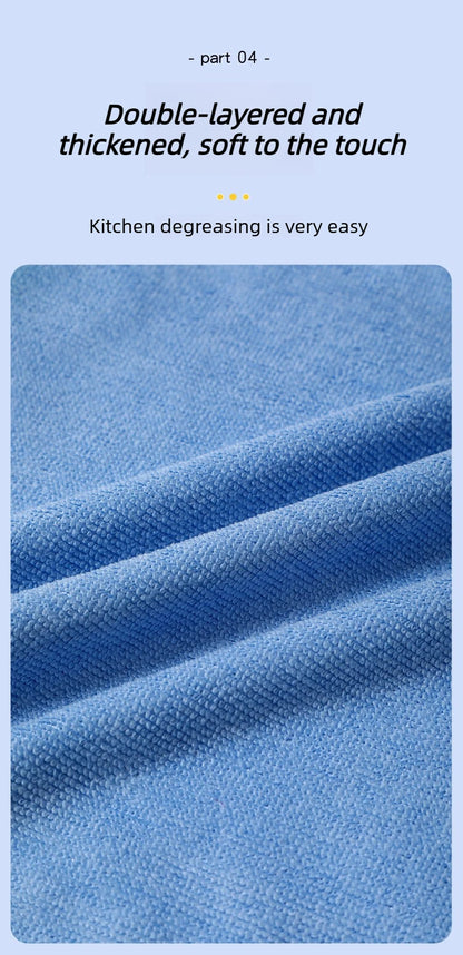 Microfiber Cleaning Cloths, Absorbent, Reusable