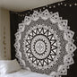 Polyester Mandala Print Tapestry Wall Hanging