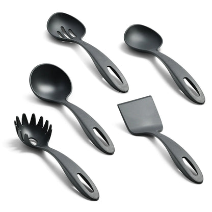 18-Piece Nonstick Cookware Set, Asphalt