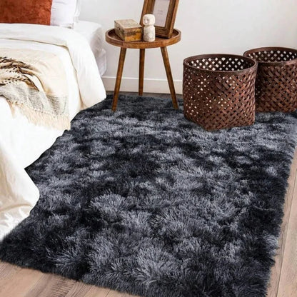 Soft Shag Rugs For Bedroom, Living Room, Luxury Modern Plush Carpet, Non-Slip